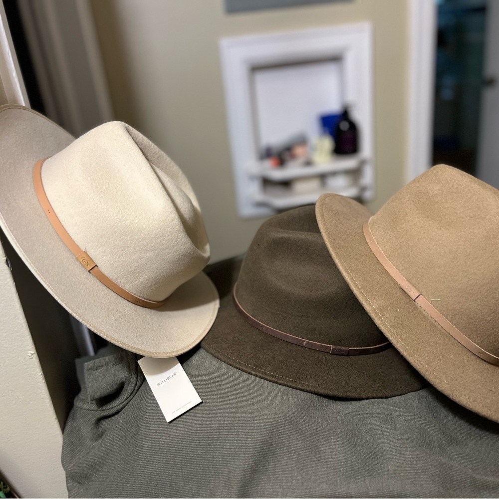 will + bear calloway L wool hat/ pick co…